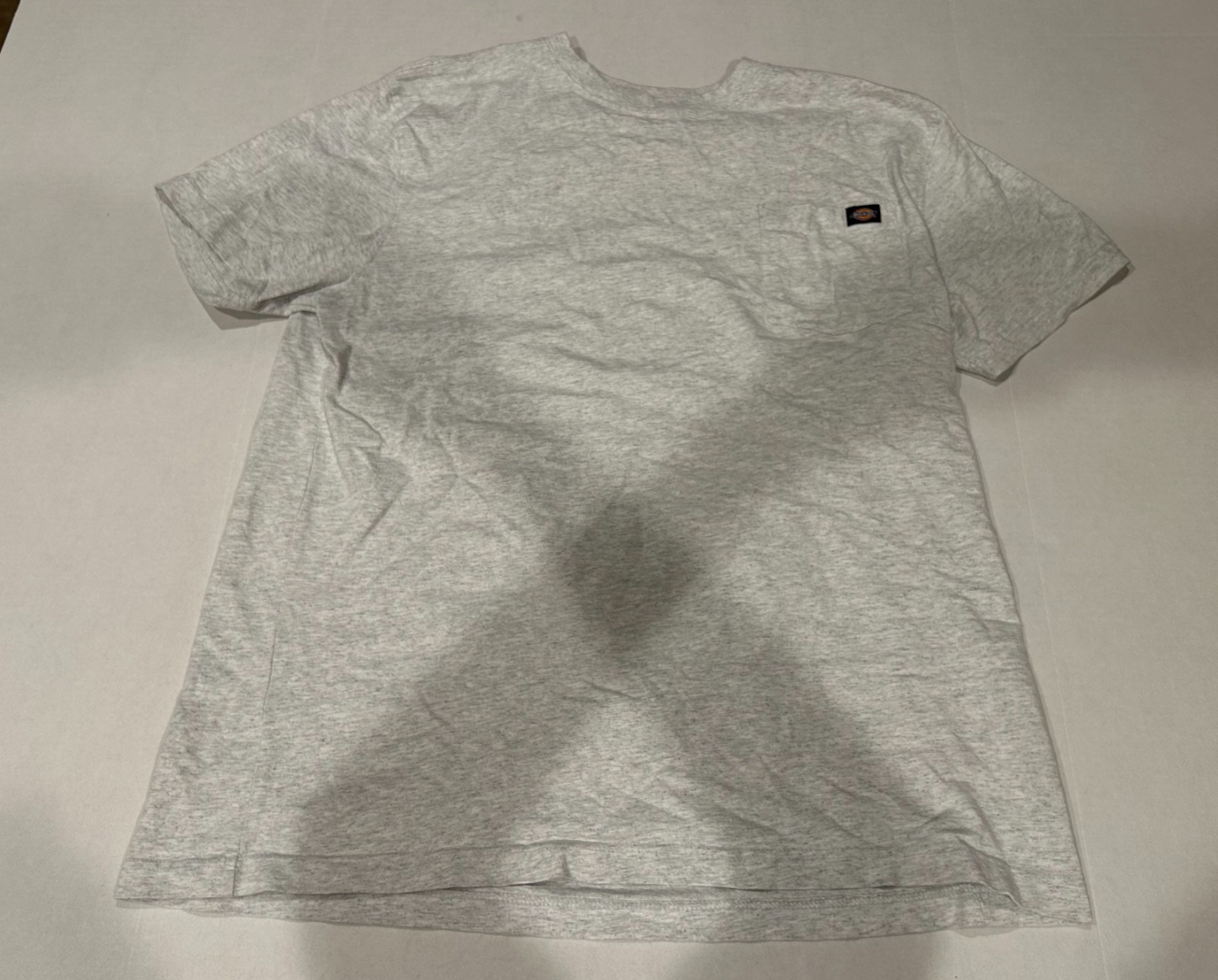 Genuine Dickies Pocket T Shirt Mens XL White Gray Cotton Workwear gallery