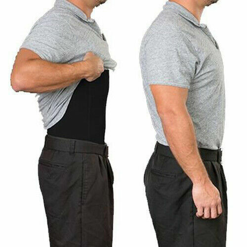 Men Tummy Control Compression Vest Belly Slimmer Tank Top Underwear UnderShirts gallery