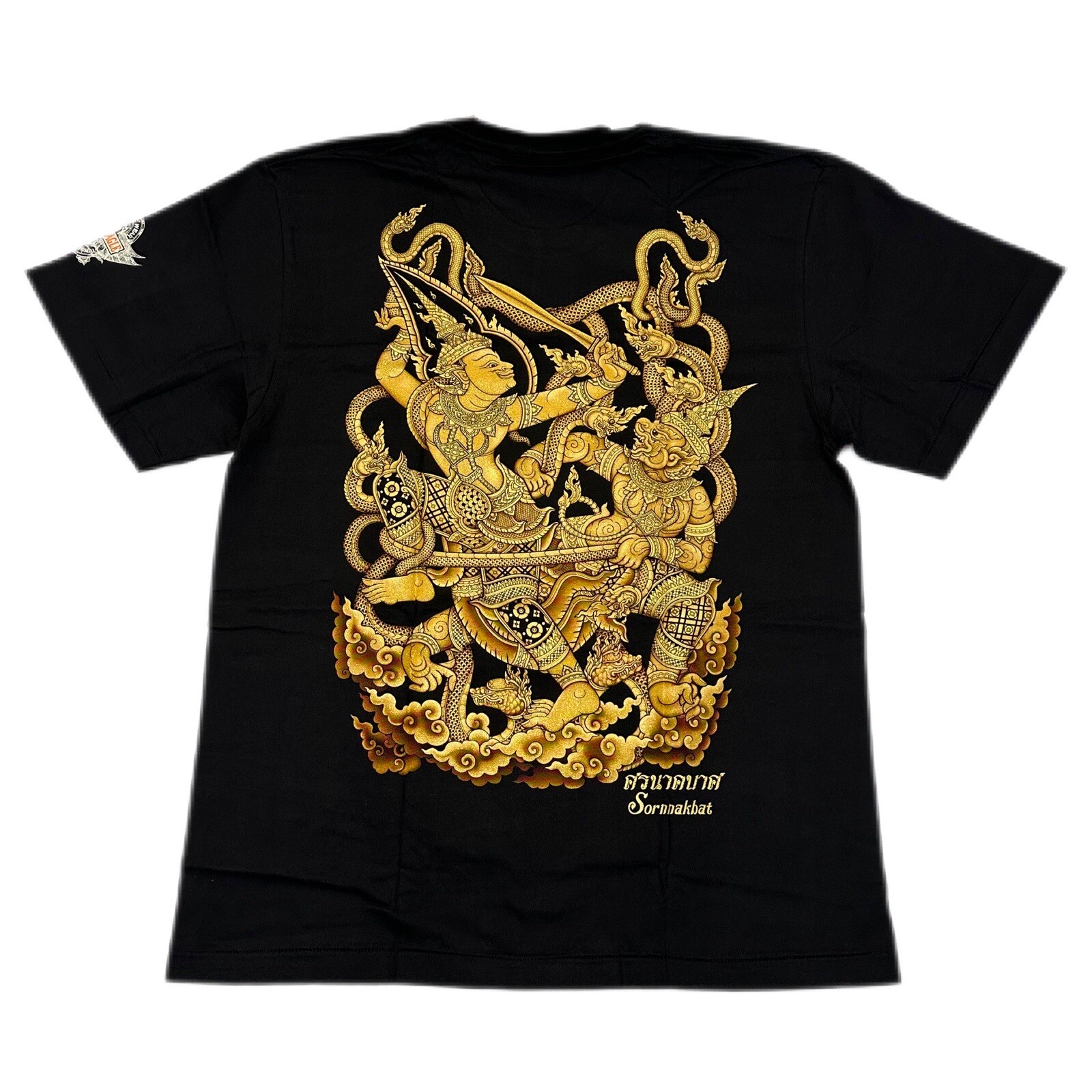 Rock Eagle Thai Art on T-Shirt - Ramayana Ramakien - Extra Large gallery