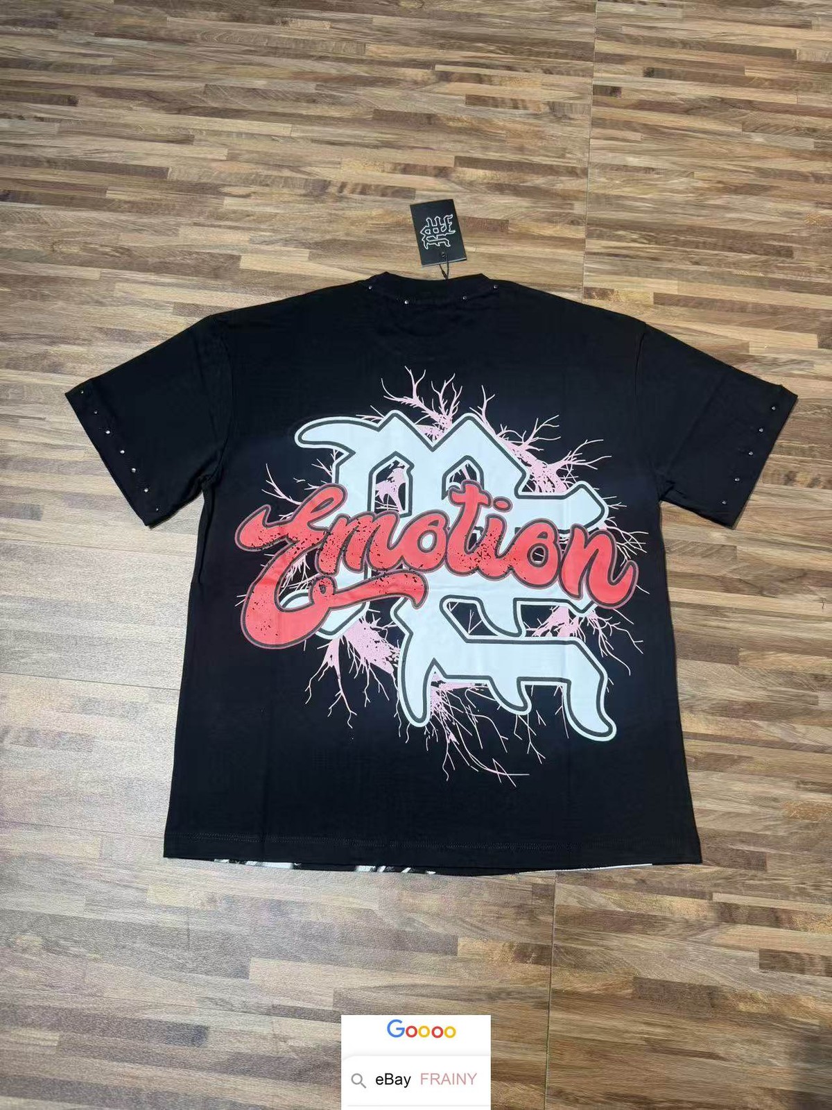 MEN WOMEN BEIGE EMOTION HIP HOP T SHIRT HIGH STREET HERO GRAPHIC PRINT TOPS TEE gallery
