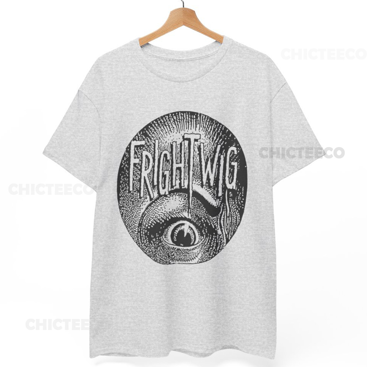 Kurt Cobain Fright Wig Shirt Nirvana Grunge 90s Music Unisex Tee gallery