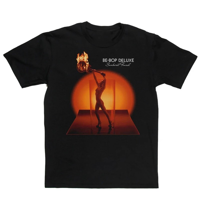 Be Bop Deluxe Black Cotton T Shirt Full size S-5XL BS153