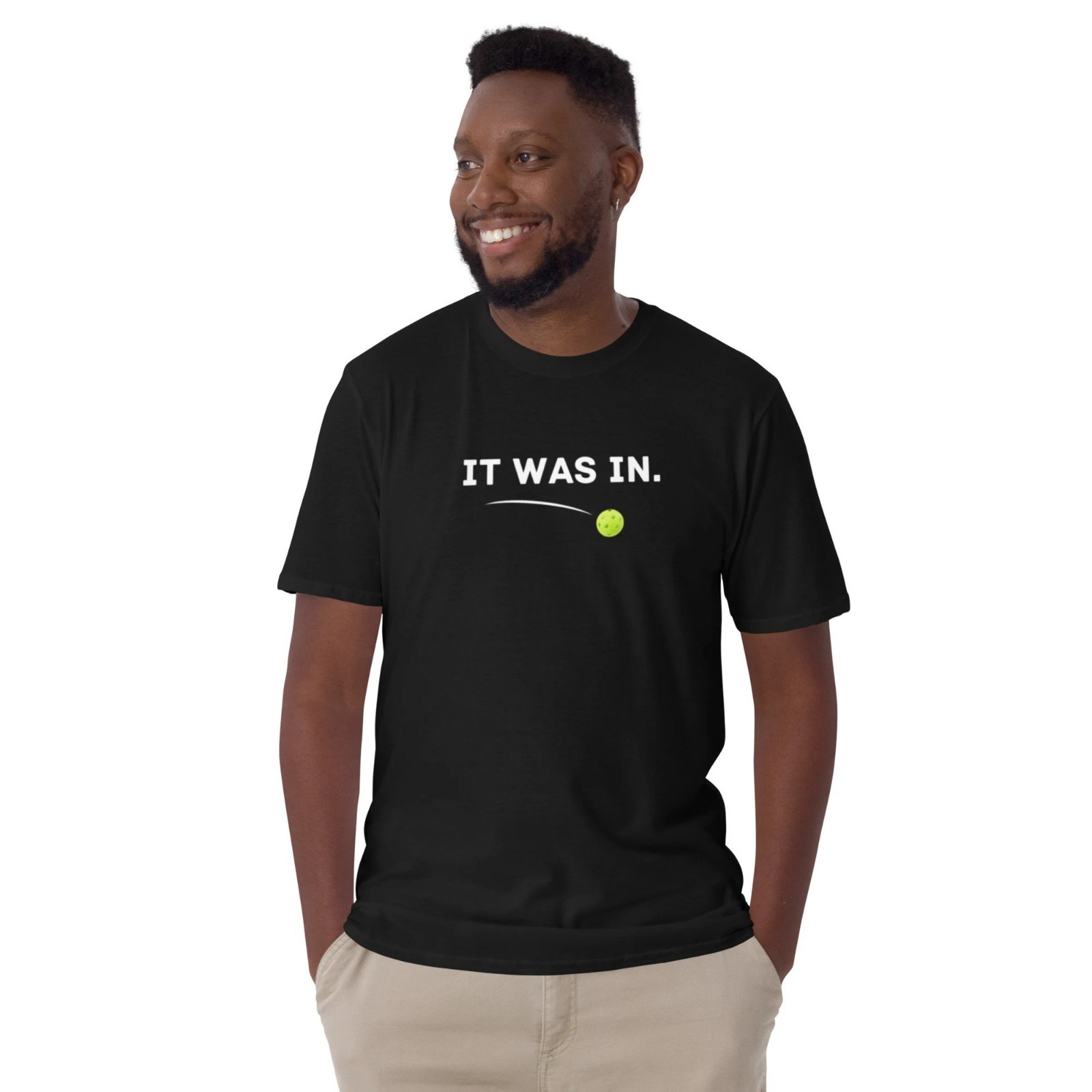 Funny Pickleball T-shirt, 'it Was In', Sports Gift Unisex T-Shirt gallery