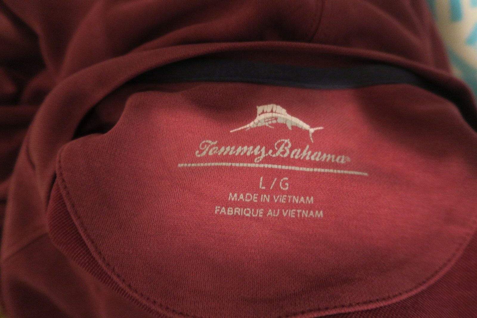 Tommy Bahama Men’s Advised T-Shirt Tencel Lyocell / Polyester Washed Red LARGE gallery