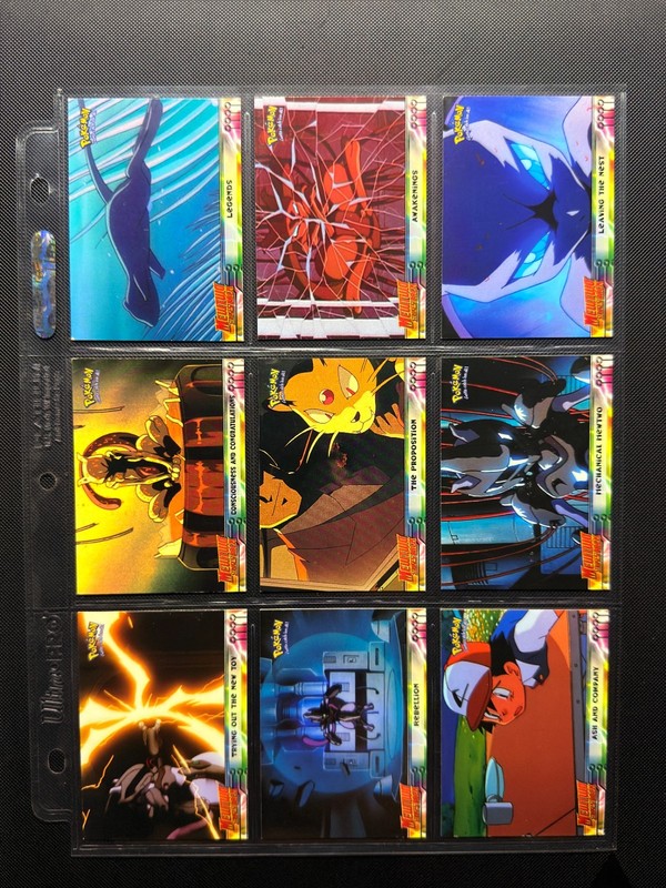 1999 topps Pokemon The First Movie Non Holo Foil You Choose Mewtwo Strike’s Back
