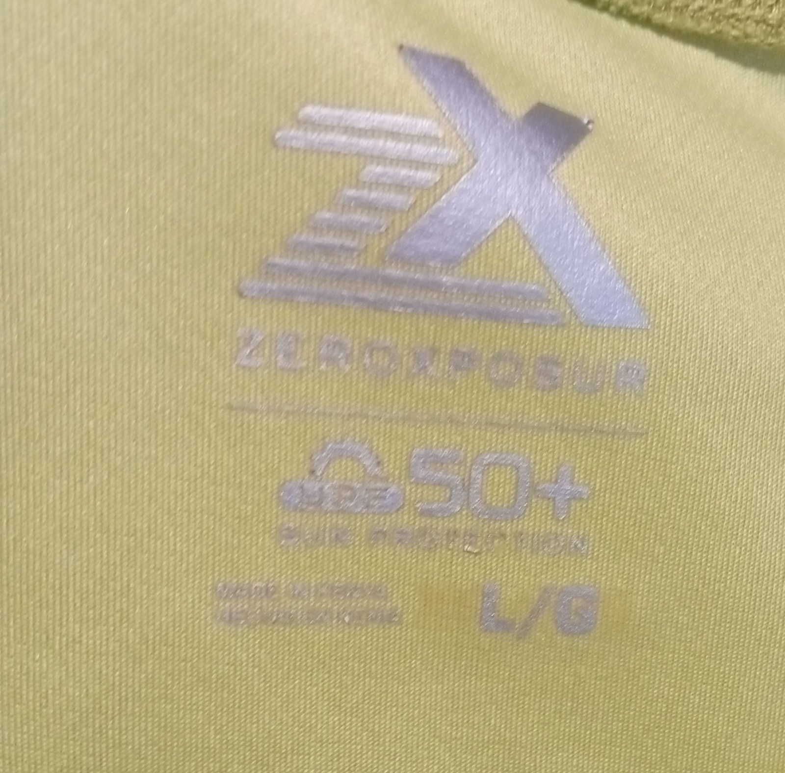 Zeroxposur Lime Green Men's T-shirt Size Large gallery