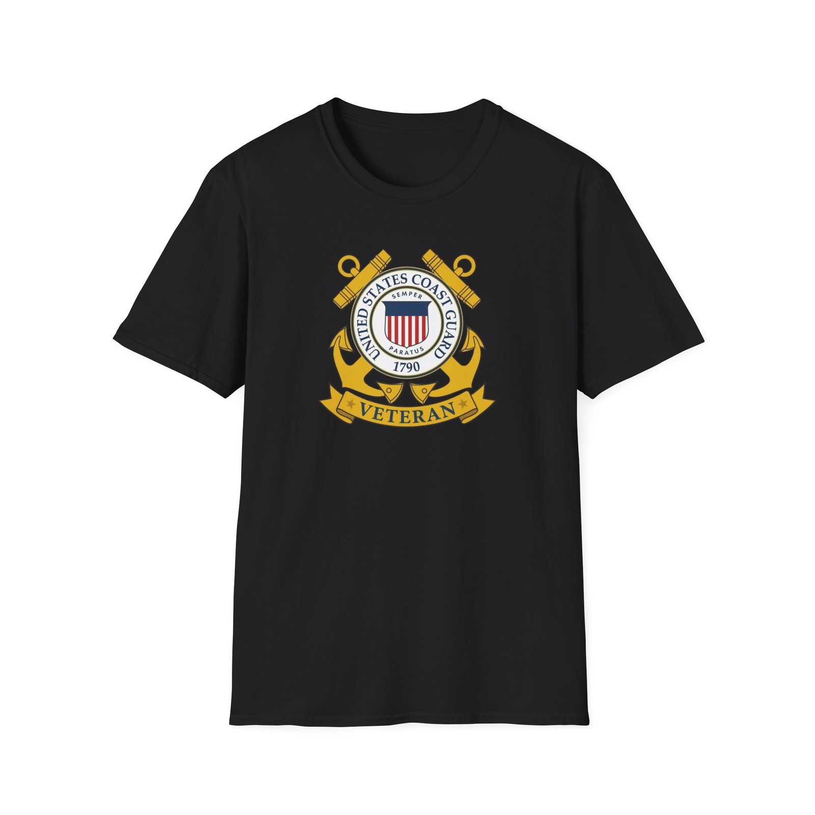 U.S. Coast Guard Emblem Veteran T-Shirt | USCG Veteran Tee
