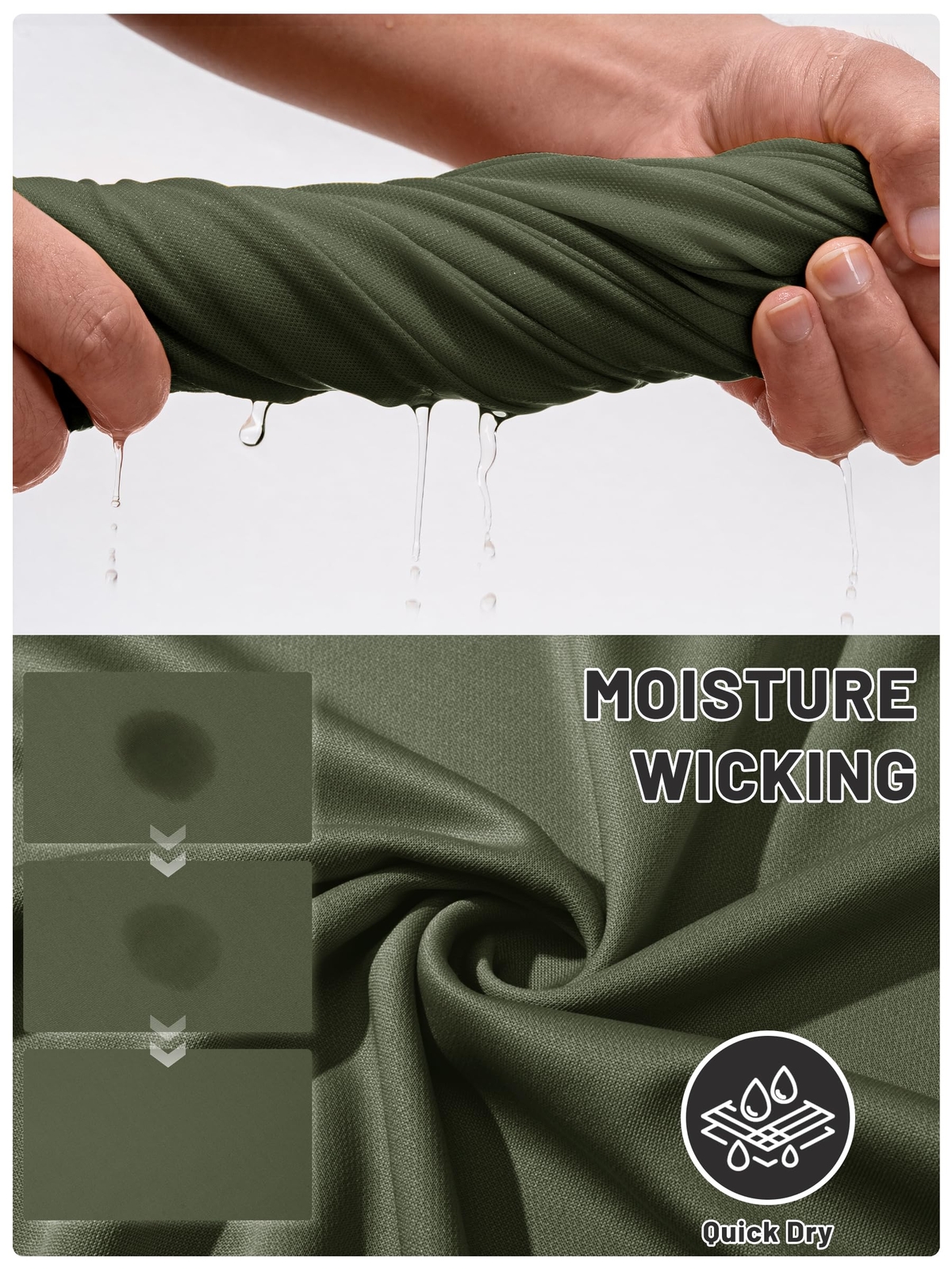 Men's Casual Polo Shirts Short Sleeve Quick Drying Outdoor Golf Causal Work Tops gallery