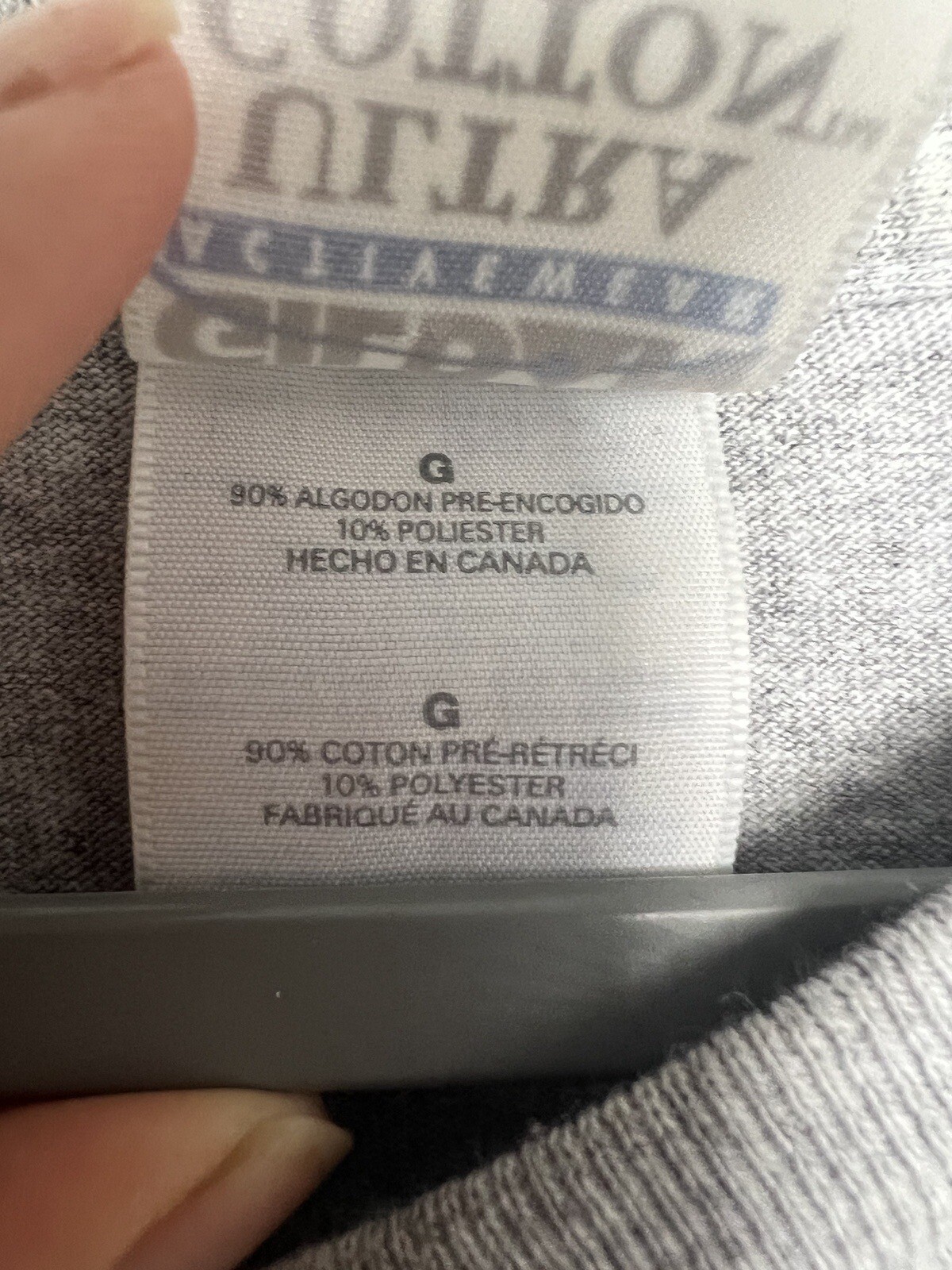 NWOT Vintage Niagara Falls Canada Souvenir shirt Men Size Large Grey Humor Funny gallery
