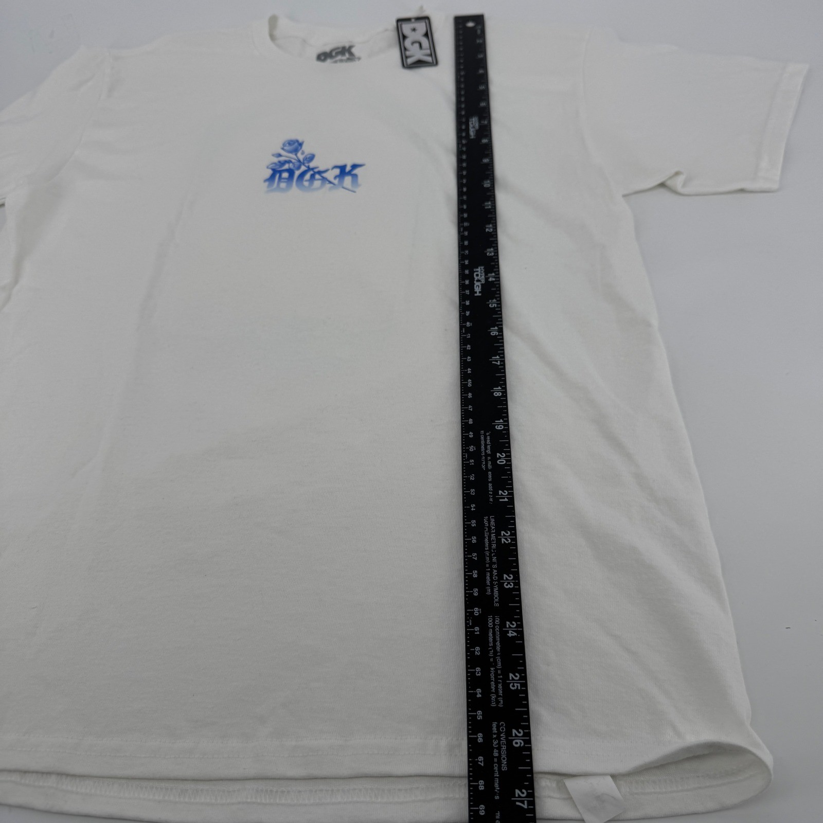 NEW DGK Stay Blessed Virgin Mary Lowrider White Graphic T-Shirt Mens XL NWT gallery