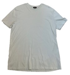 EXPRESS Mens Tee Shirt Crewneck Pima Cotton Classic Basic Light Green Large