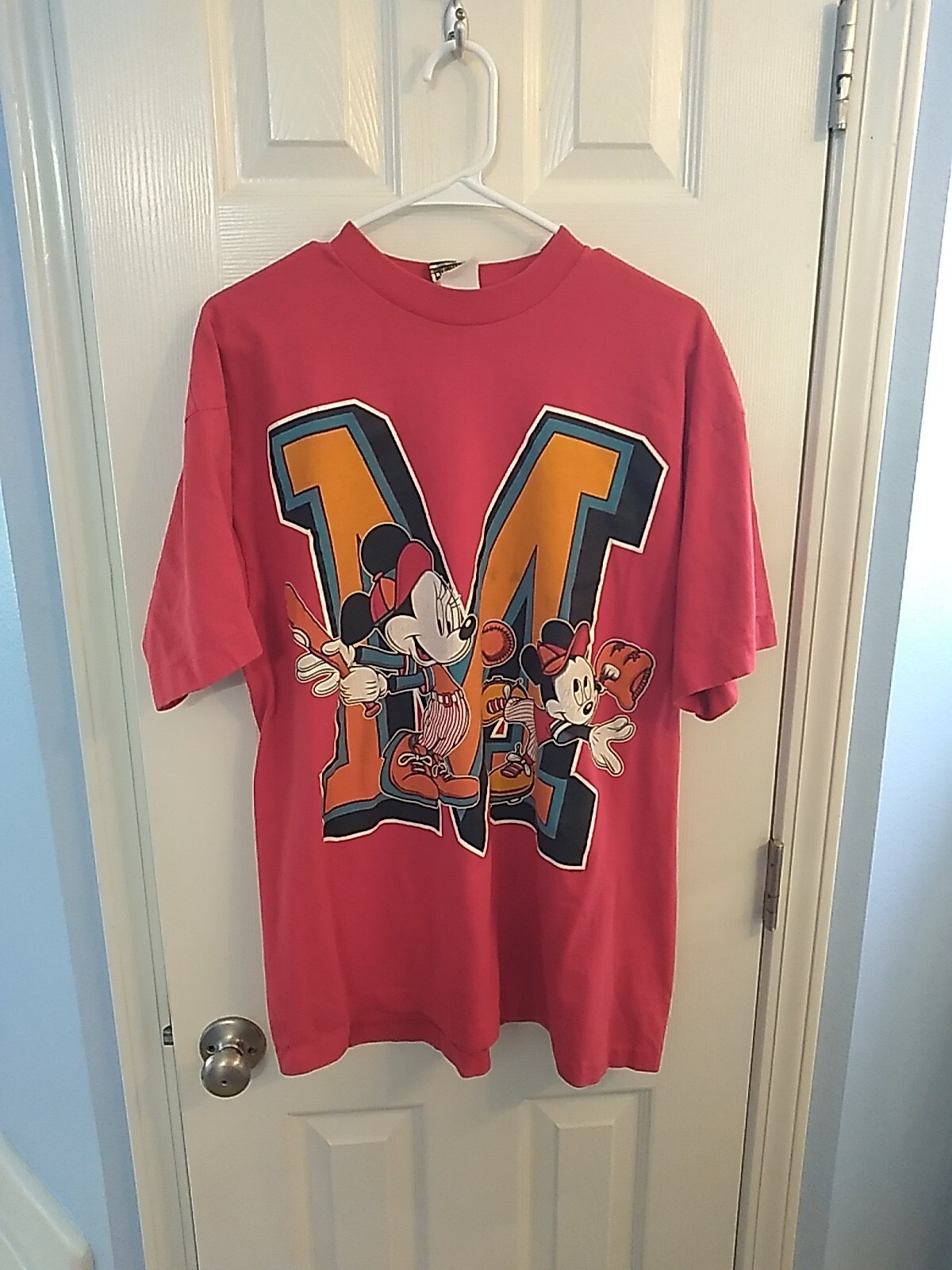 VINTAGE Mickey Unlimited Single Stitch T-Shirt One Size Fits All 90s Made in USA