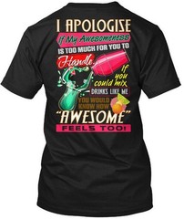 Bartender- T-Shirt Made in the USA Size S to 5XL