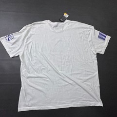 Grunt Style T Shirt Mens 4XL White American Spartan Military Patriotic Army NWT
