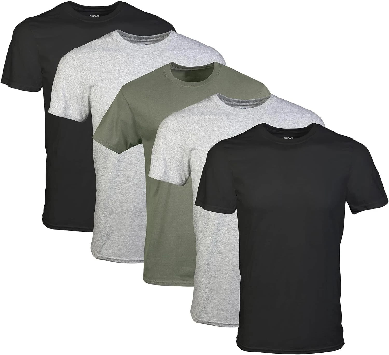 Gildan (5-pack) Bulk Solid Ultra Cotton Short Sleeve Blank Tee T-Shirt S-XL 5000 gallery