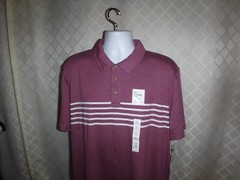 Short Sleeve Men’s Polo T-Shirts, Sonoma,Reg.Size,XXL,XL,L,M,Many Solid & Stripe