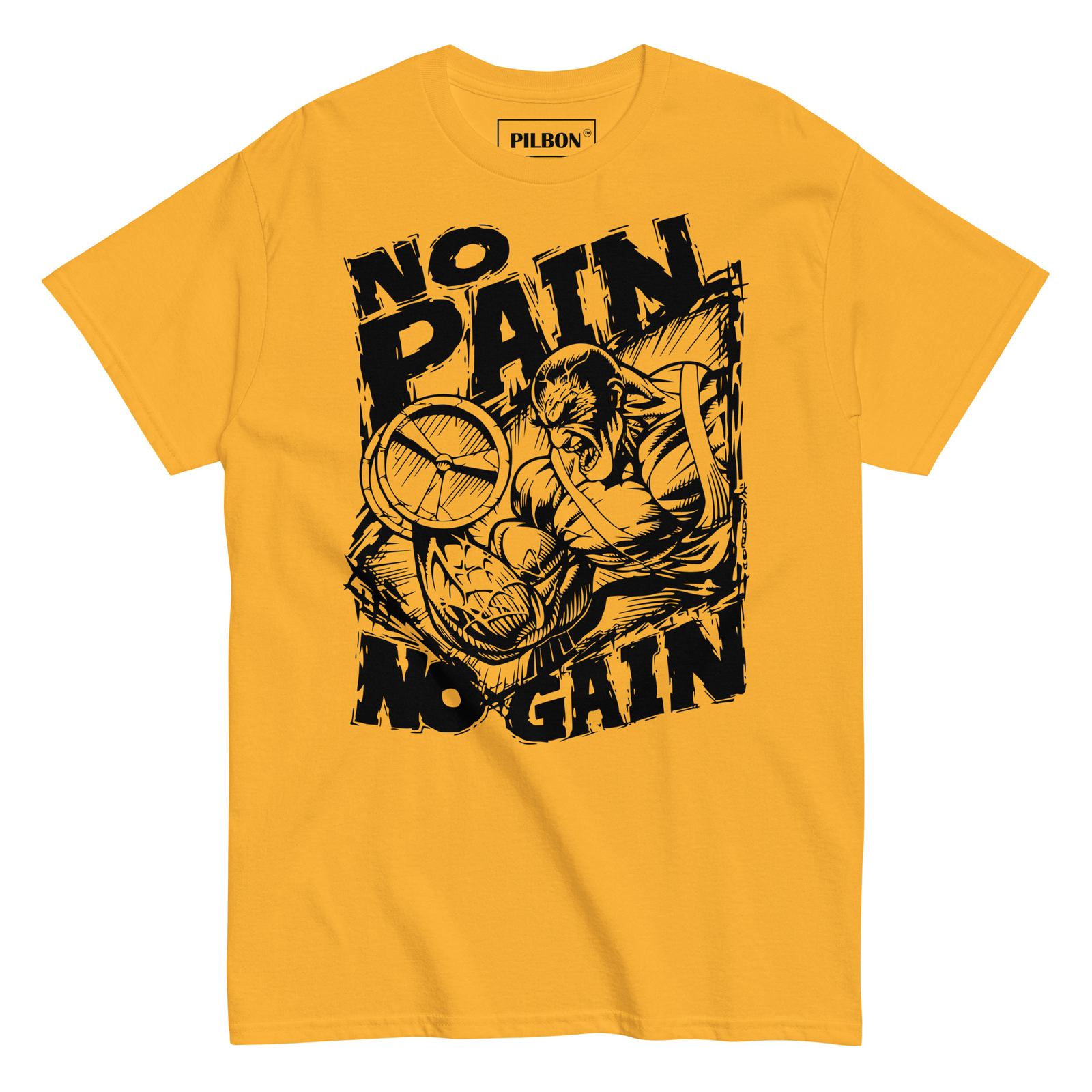No Pain No Gain, Gym, Bodybuilding, Training, Workout, Boxing, MMA T-Shirt gallery
