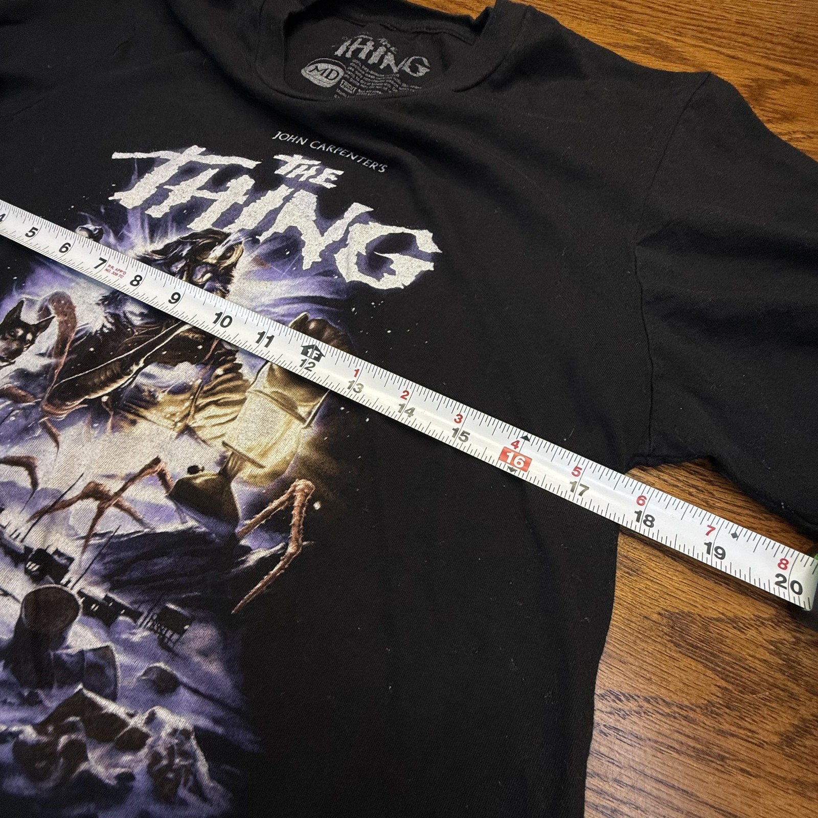 THE THING Fright Rags Horror Tshirt MEDIUM SOLD OUT John Carpenter gallery