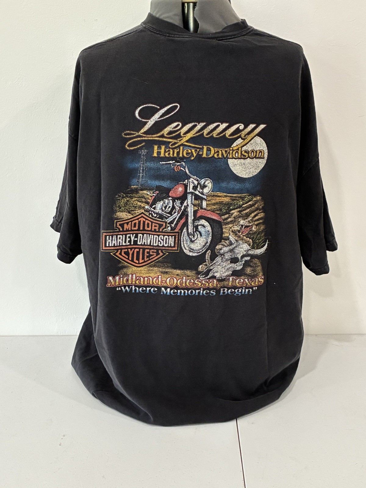 Harley-Davidson Men's Graphic Logo Crew Neck T-Shirt gallery