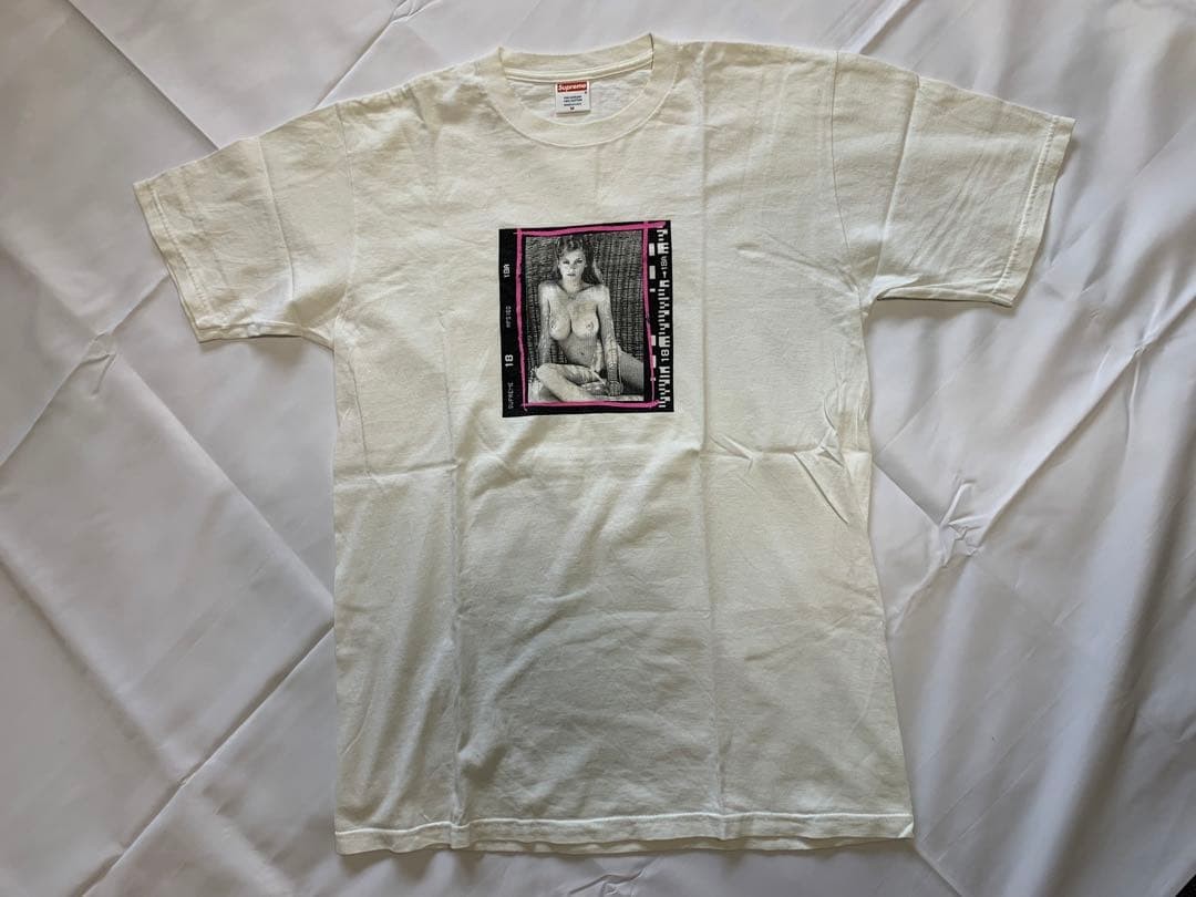 SUPREME Terry Richardson Photo T Shirt White Mens Size M Rare 2003