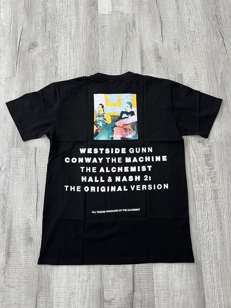 ALC Records Alchemist WESTSIDE GUNN Conway Hall & Nash 2 T-SHIRT Size XL GXFR