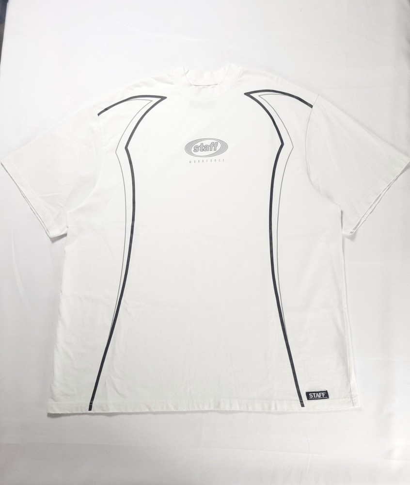 G59 Suicideboys StaffWorkForce First Never Last T-Shirt Mens Size XL White