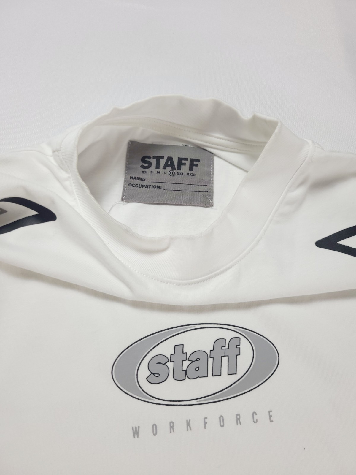 G59 Suicideboys StaffWorkForce First Never Last T-Shirt Mens Size XL White gallery