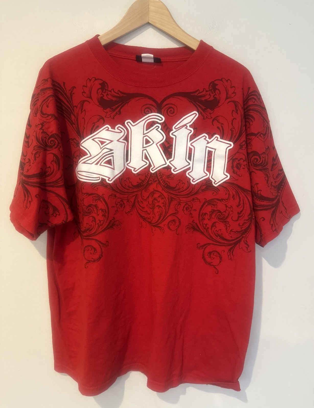 Skin Industries Mens XL Shirt Graphic Grunge Punk Skater Tattoo Vintage Y2K gallery