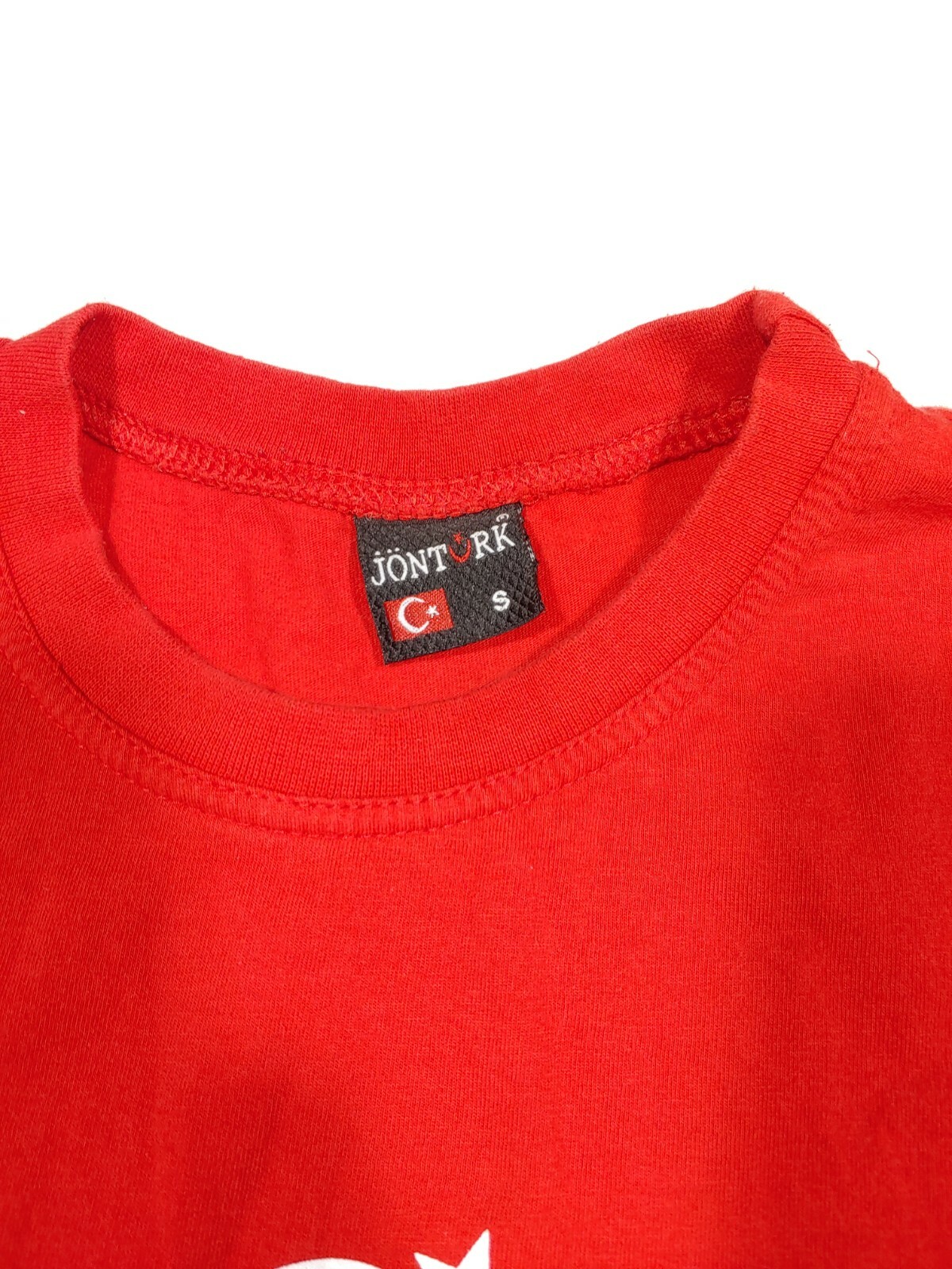 Turkiye T Shirt Mens Small Red Turkey Turkish Flag National Team Moon Pride EUC gallery