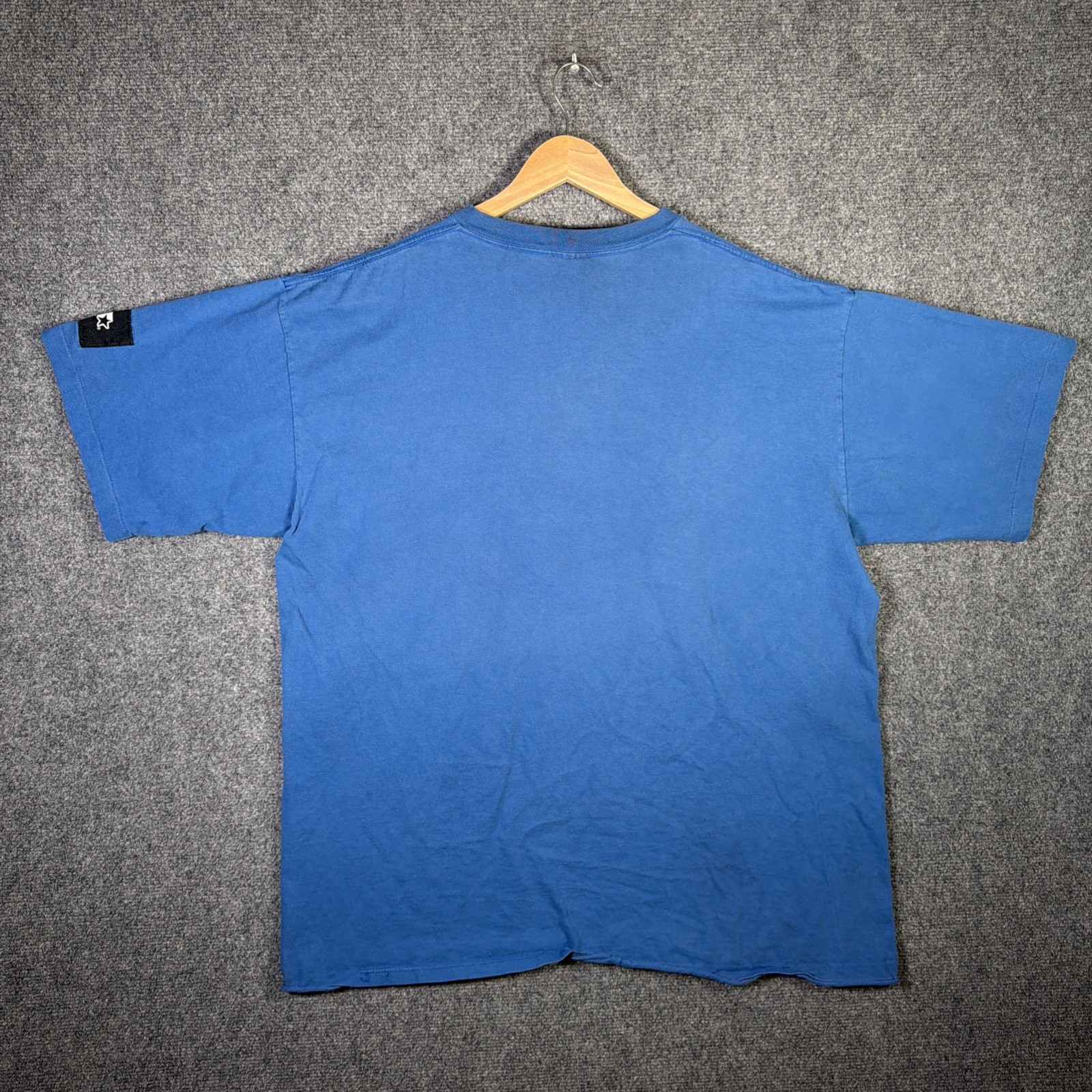 Vintage Los Angeles Dodgers Shirt Mens XL Blue Spellout 90s MLB Baseball Starter gallery