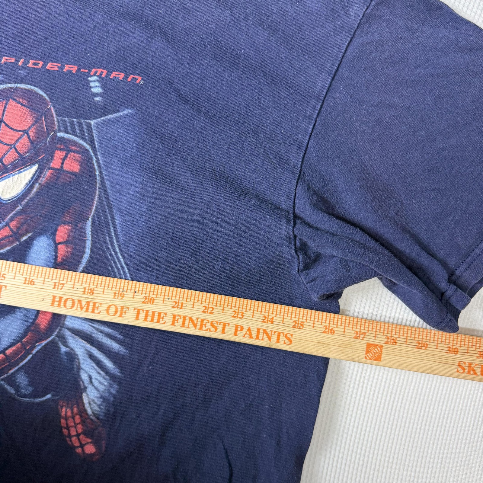 Delta Pro Weight Shirt Mens 2XL Blue Spider-Man Graphic Tee Marvel Comics gallery