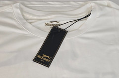 Slazenger Padel – Tim Tee II – COOLMAX AIR Short Sleeve T-Shirt – White