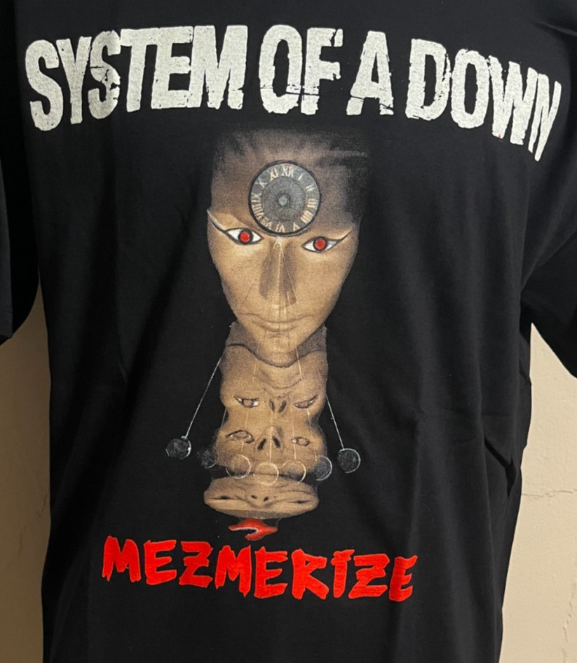 SYSTEM OF A DOWN T SHIRT Color BLACK Size XL gallery
