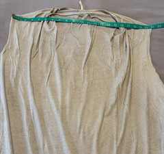 Damir Doma Draped Cowl Short Sleeve Tee in Taupe