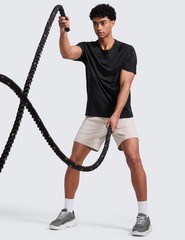 Micro-Mesh Workout Shirts for Men – Lightweight Breathable T-Shirts Running A…