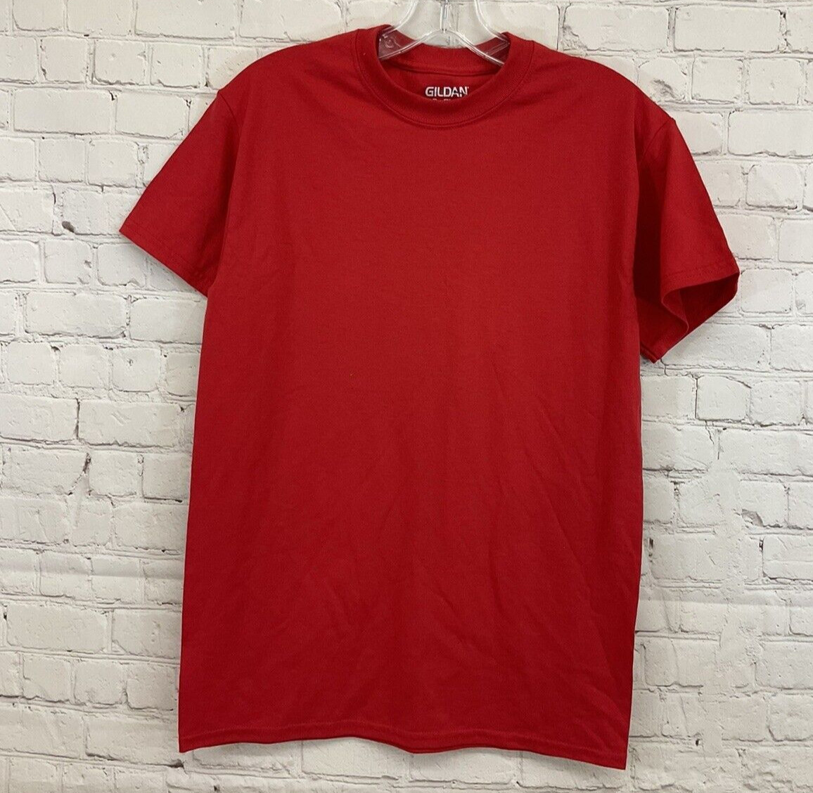 Gildan Adult Unisex DryBlend 50/50 G800 #15 Small Red SS Crew Neck Tshirt New gallery