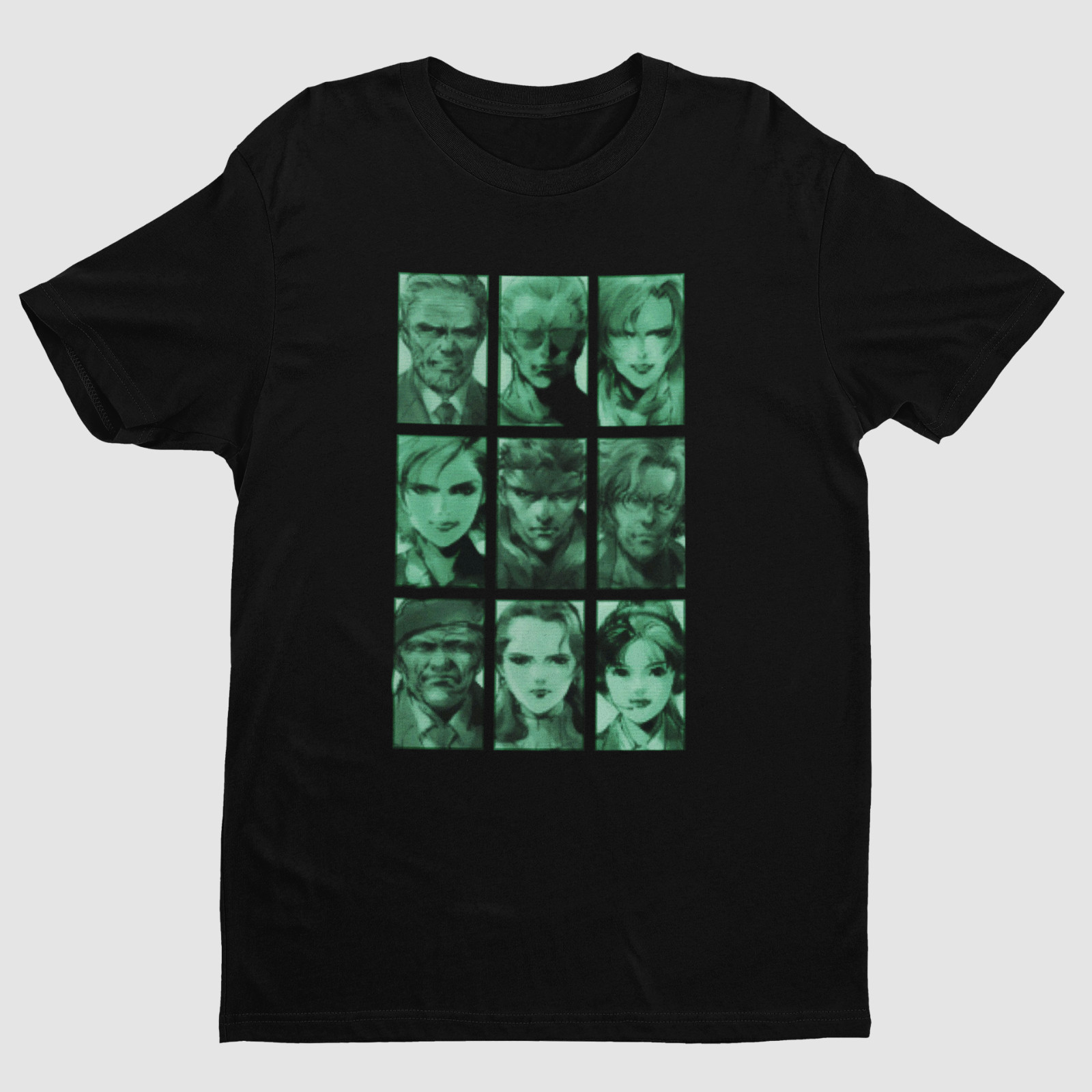 Metal Gear Solid Codec Portraits Premium Unisex T Shirt Exclusive Design gallery