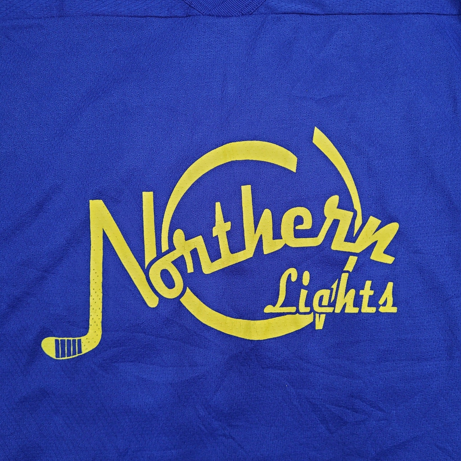 VTG Northern Light CCM Hockey Jersey Shirt 3XL 28x31 Blue gallery