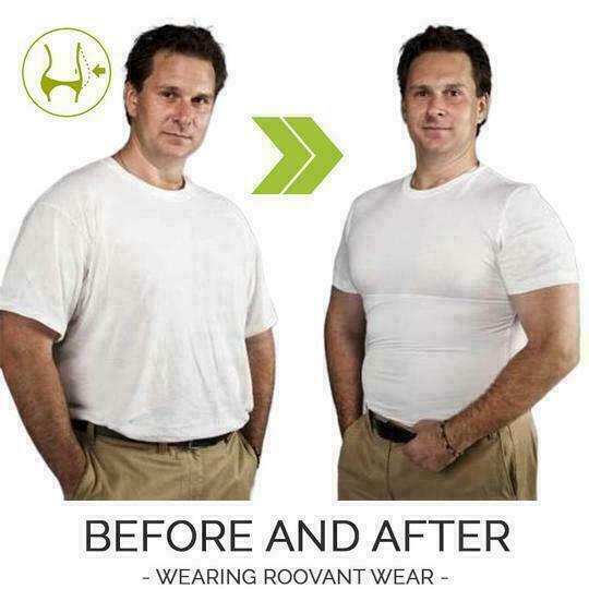 Classix Man Body Toning T-Shirt The Ultra Durable Body Compression Shapewear Top gallery