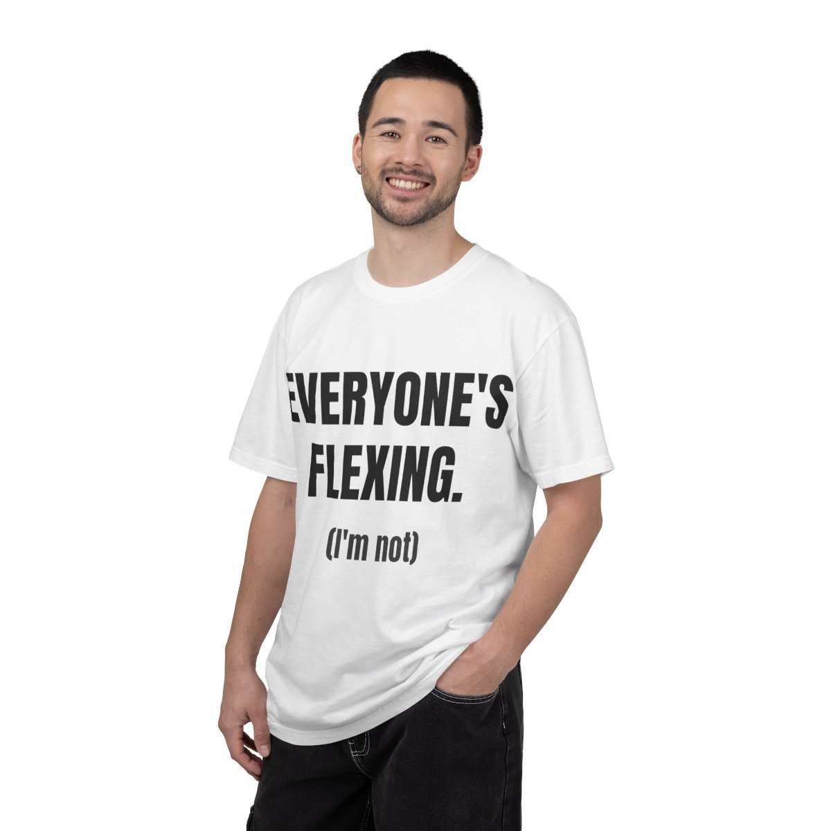 EVERYONE’S FLEXING. (I’m not) gallery