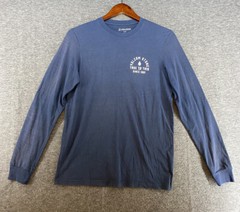 Volcom Stone Men’s Size Small Long Sleeve Blue White True To This Since T Shirt