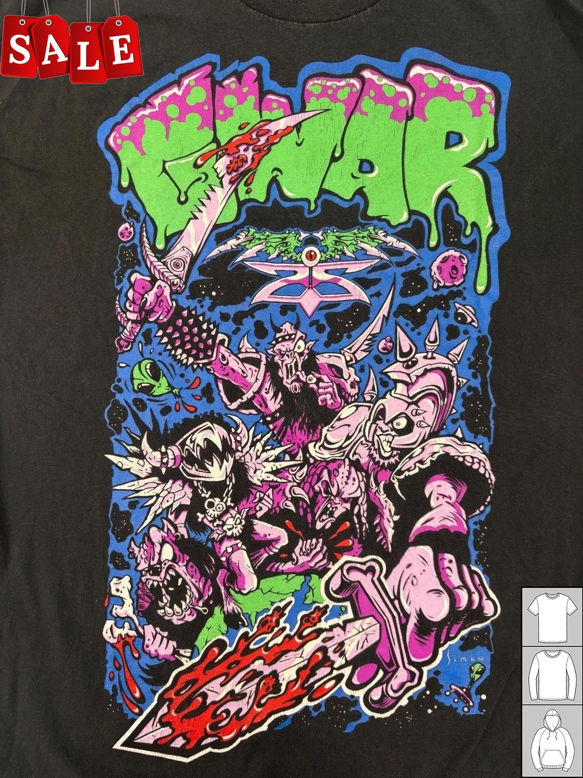 Hot GWAR 25th Anniversary Blood Bath & Beyond Gift For Fans Unisex S-5XL LL889 gallery
