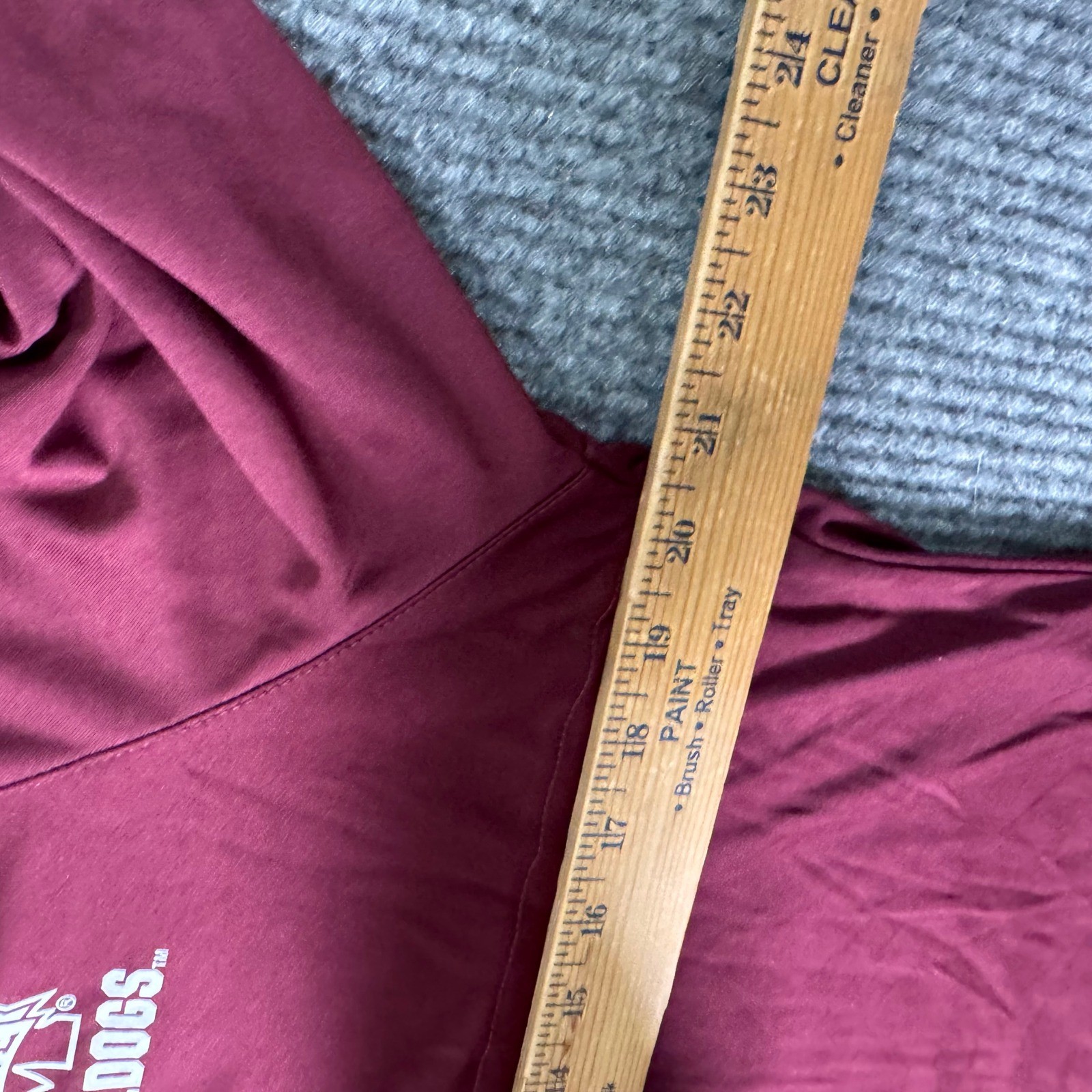Mississippi State Bulldogs Mens M 1/4 Zip Pullover Jacket SEC Football MSU NCAA gallery