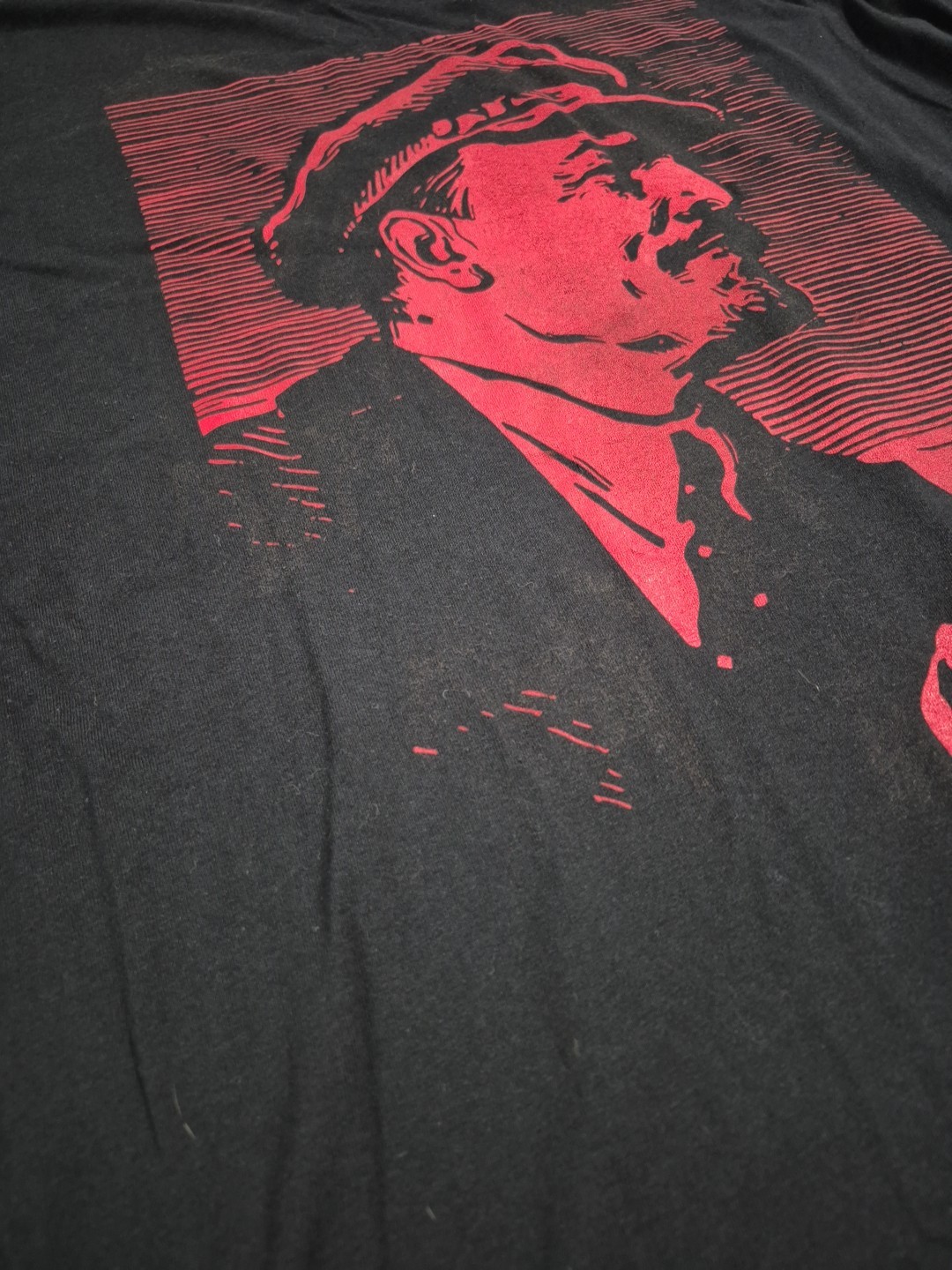 Nwt Comrade Lenin Black Communists Unisex Gilden T Shirt Size XL 100% Cotton! gallery