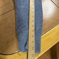 L.L. Bean Two-Layer River Driver’s Shirt Sz XL Blue Wool Blend Henley