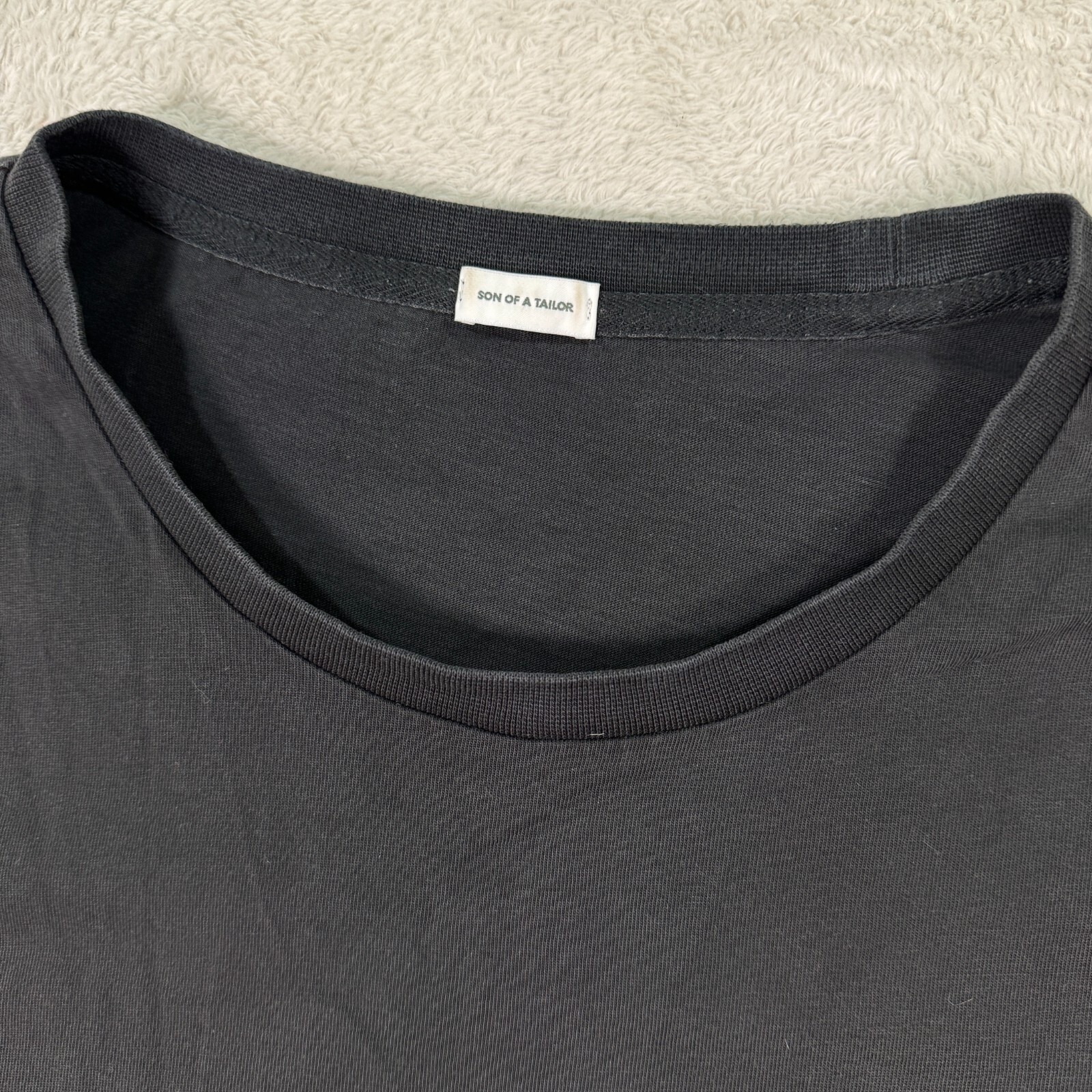 Son of a Tailor Shirt Mens Custom 2XL Black Regular Short Sleeve Pullover Casual gallery