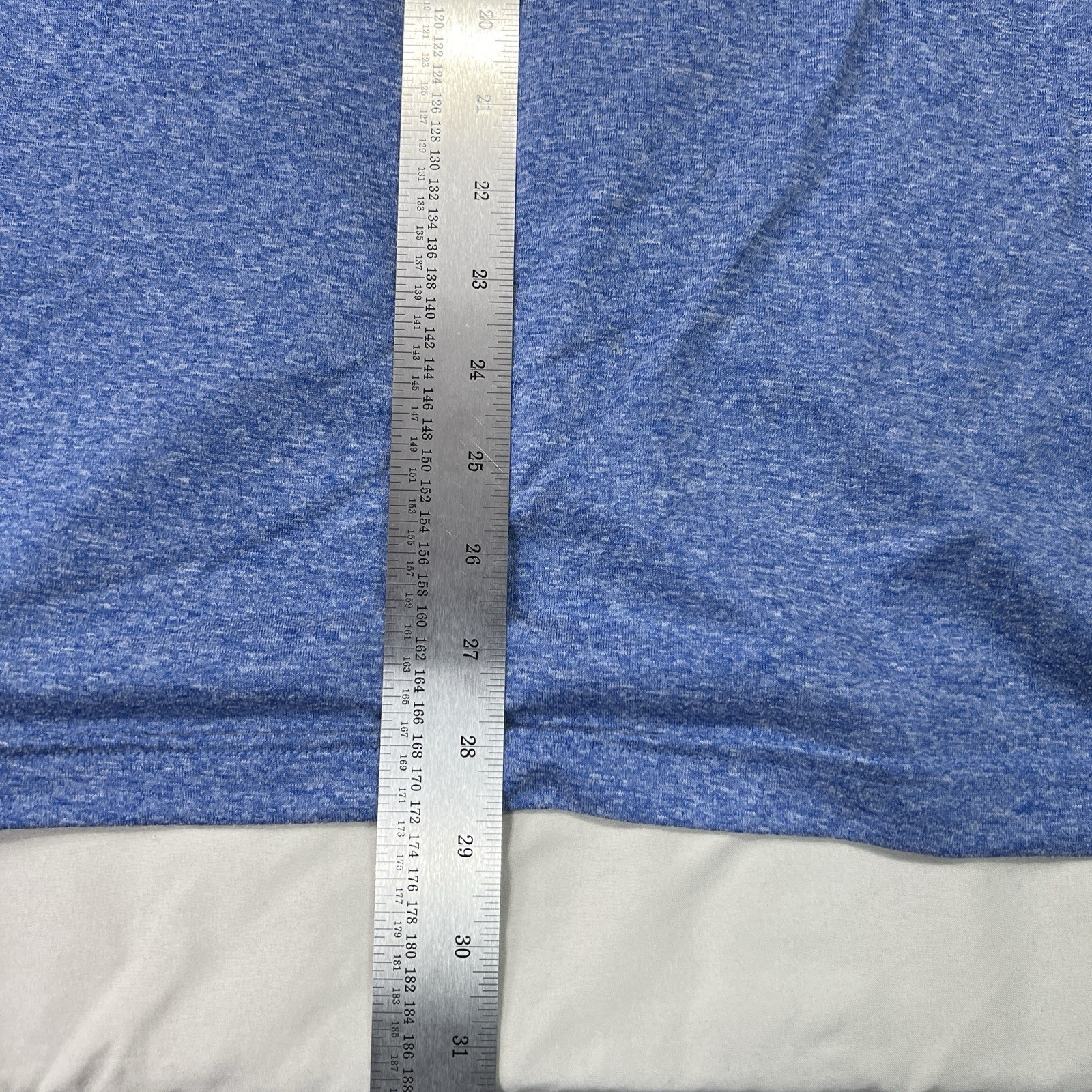 Duluth Trading Co Shirt Mens 2XL XXL Blue Stretch Breathable Tee Logo EUC gallery