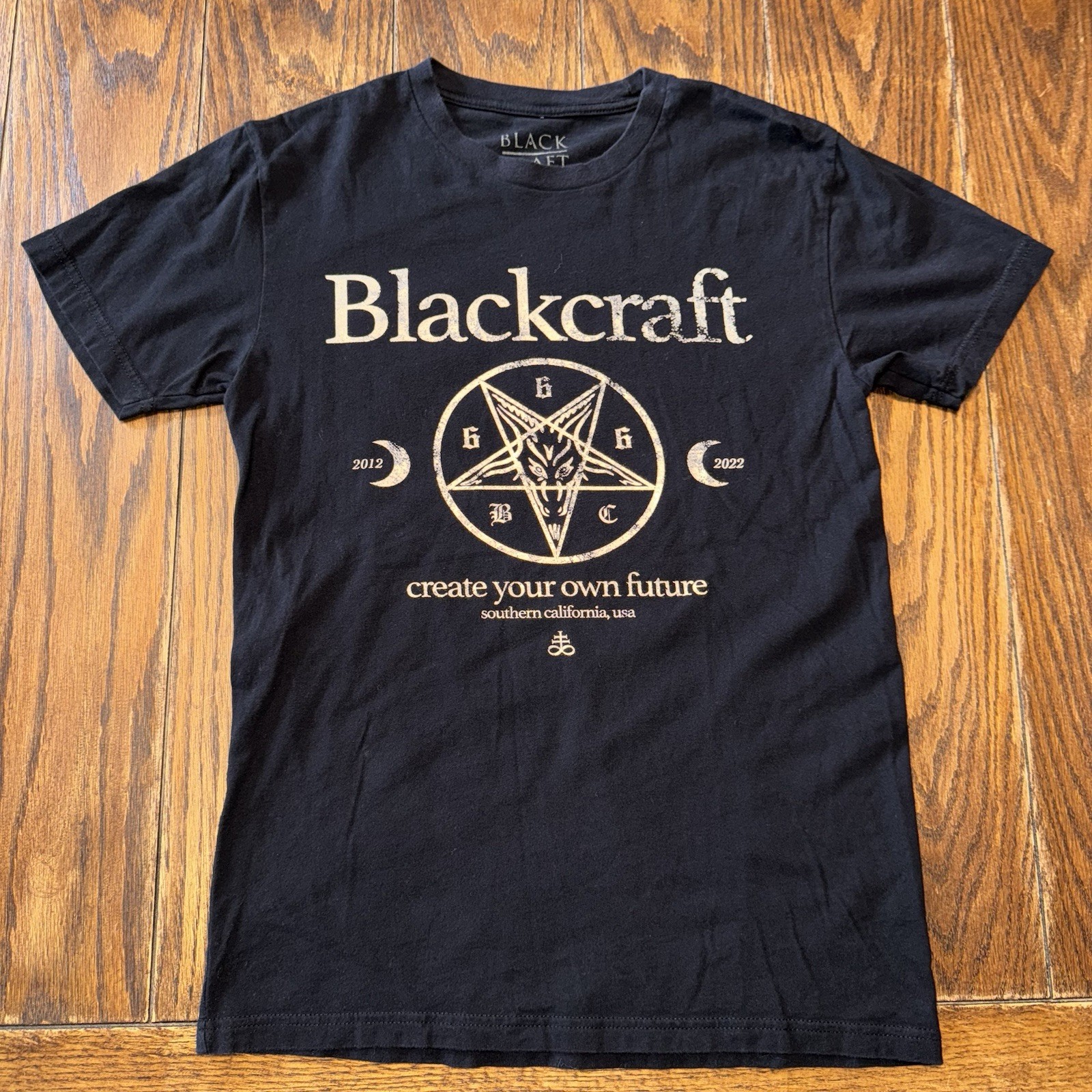 Blackcraft Cult Shirt Size Small Create Your Own Future Goth Punk gallery