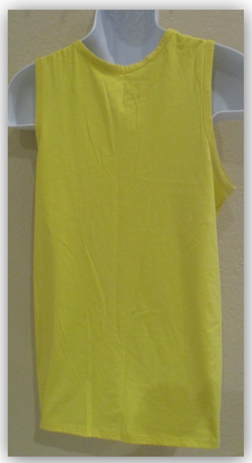 Standard Fit Jersey Tank Tops Goodfellow Men's Black / Faded Rose / Yellow gallery