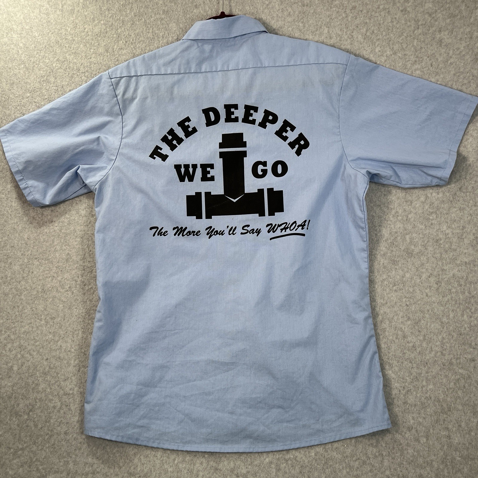 Funny Plumber Shirt Costume Cosplay Pipe laying expert Plumber Large gallery